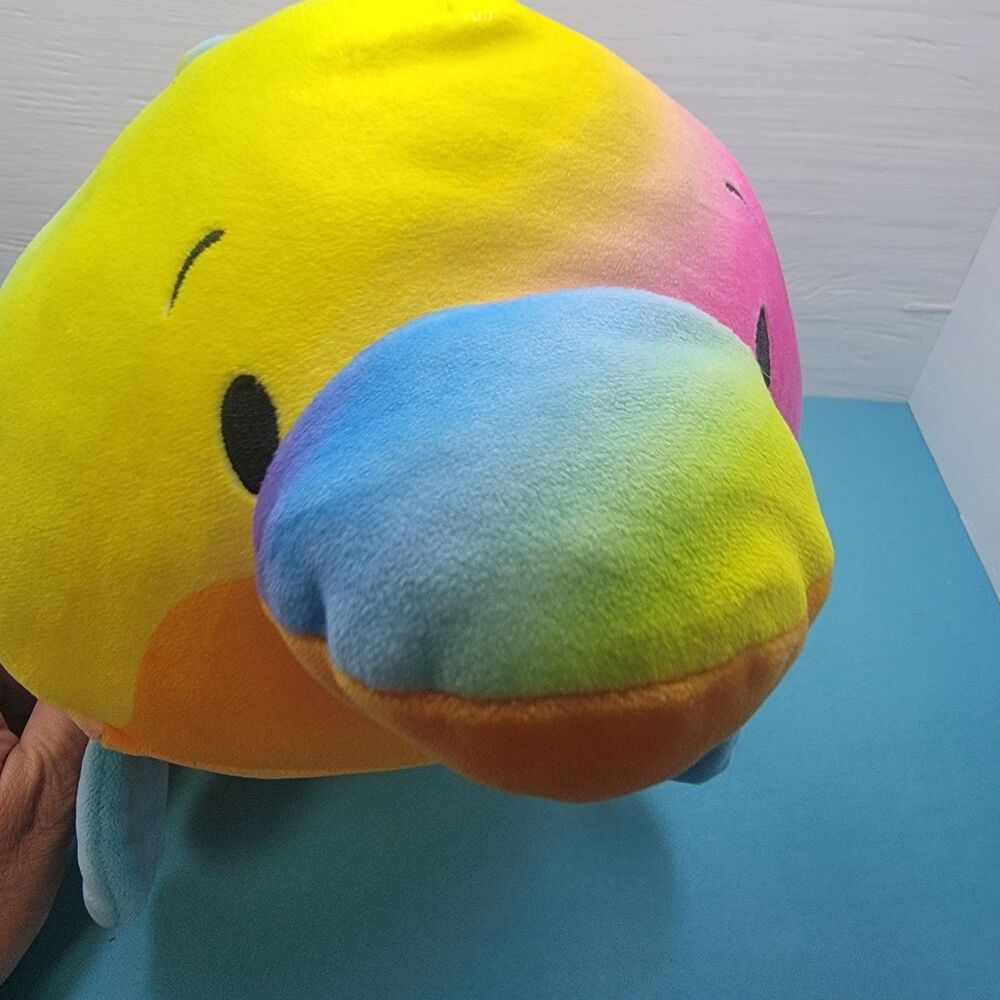 Rainbow Dolphin 14" In Plush Bun Bun! By Good Stuff For Ages 0+